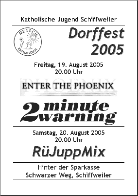 Unser Programm 2005