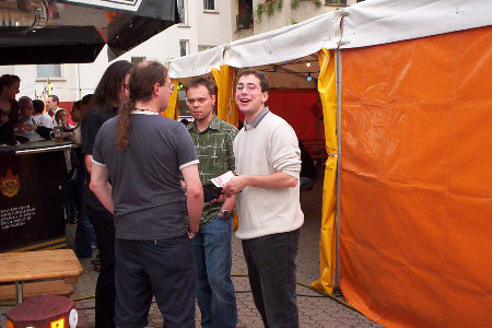 Lagebesprechung vor′m Start